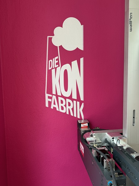 Wanddruck auf Innenputz